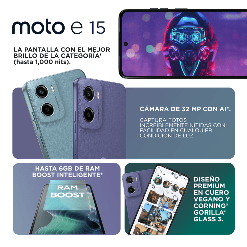 Moto-E15-morado-especificaciones