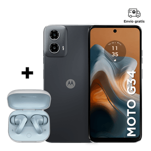 moto g34 + moto buds