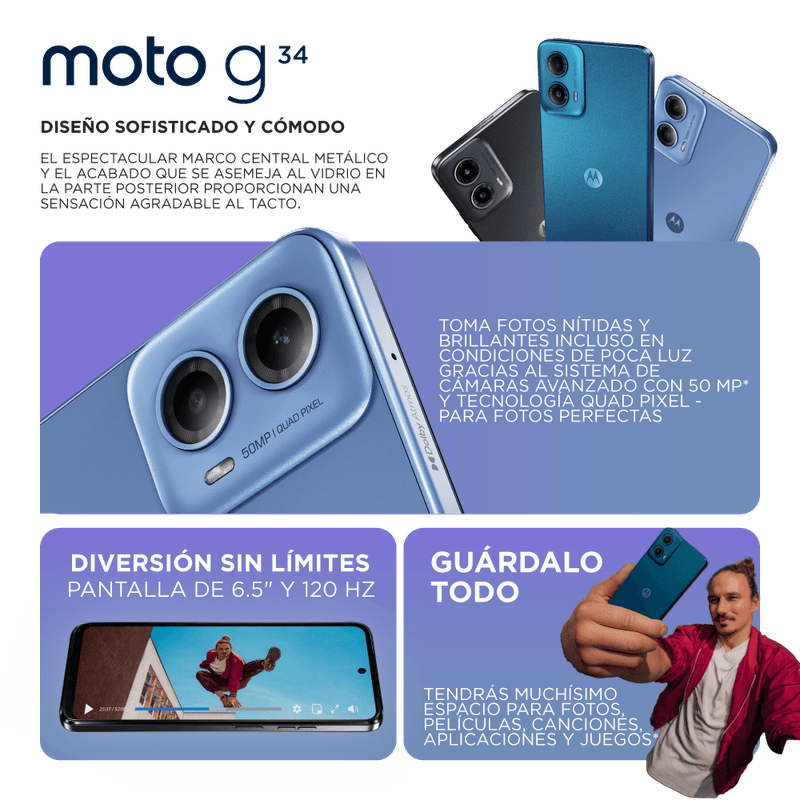 Moto-G34_Negro-Buds_03