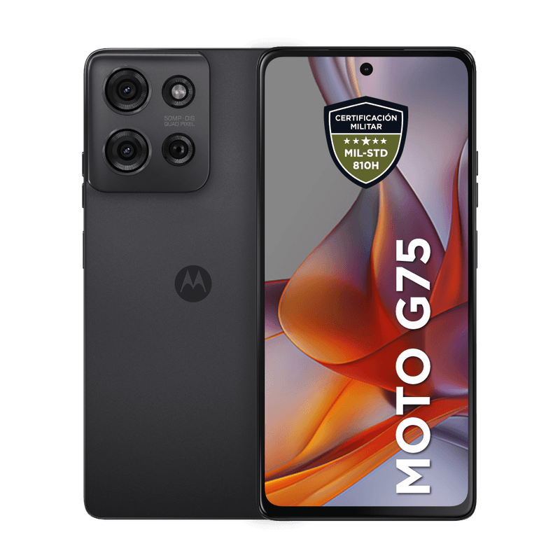 Moto G75 - 01 - Negro